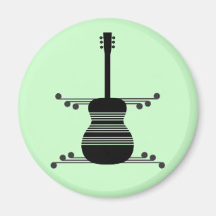 Magnet de guitare rétro