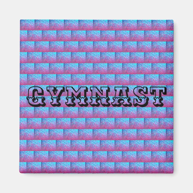 Magnet de gymnaste (Devant)