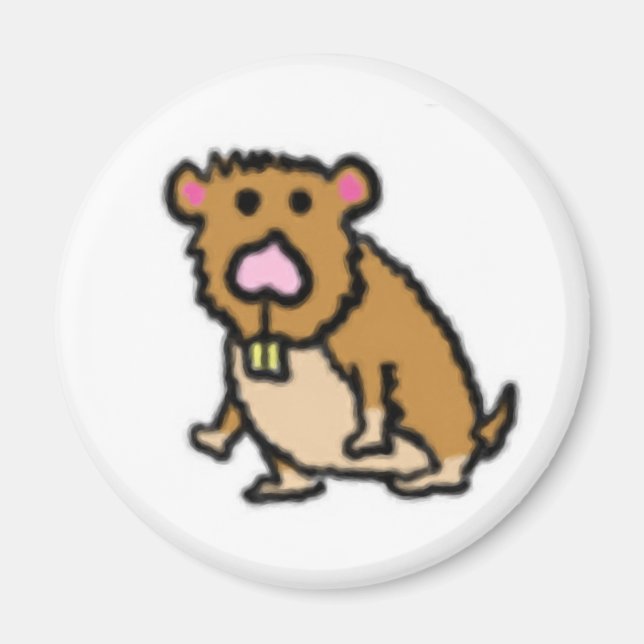 Magnet de hamster (Devant)