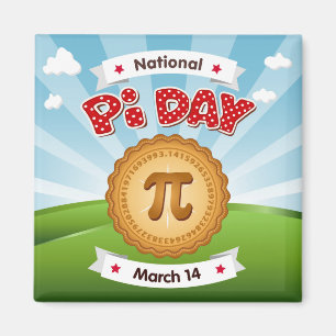 Magnet de jour Pi