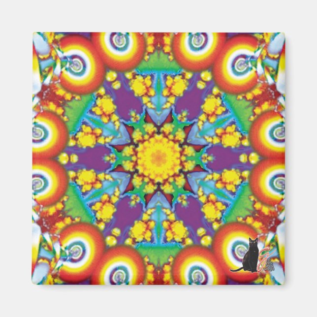 Magnet de kaléidoscope phylétique (Devant)