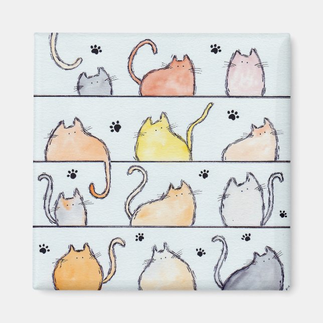 Magnet de Kitty City (Devant)