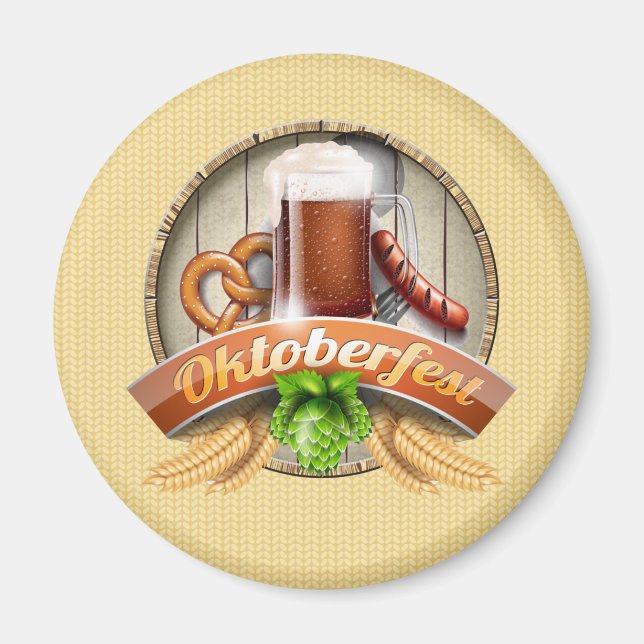 Magnet de la fête de la bière (Devant)