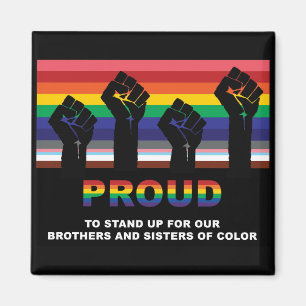 Magnet de la Fierté des Droits Civiques - LGBTQA -