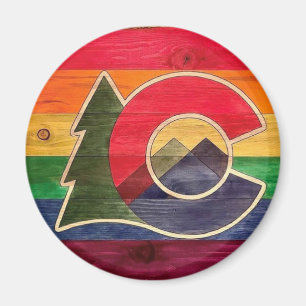 Magnet de la fierté du Colorado