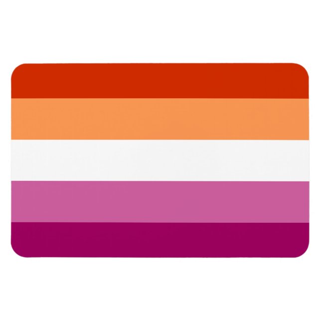 Magnet de la fierté lesbienne (Horizontal)