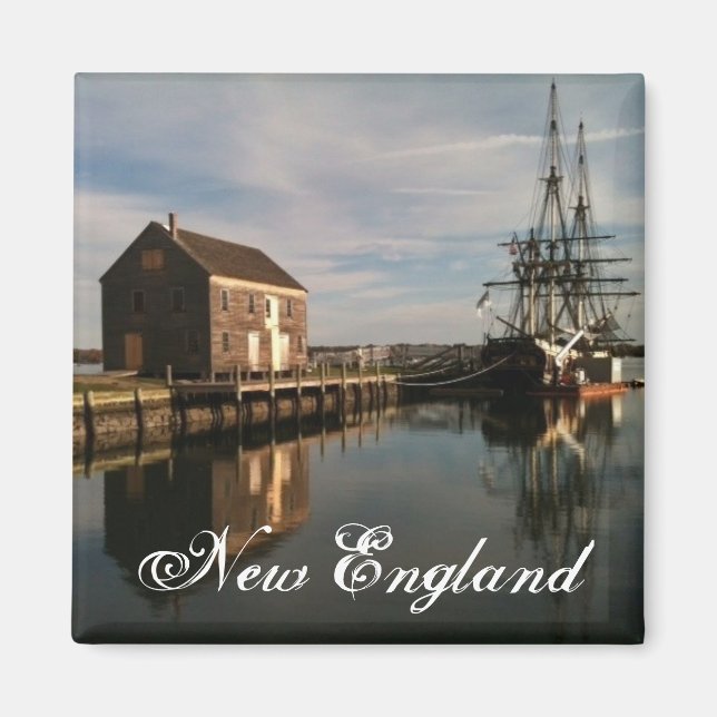 Magnet de la Nouvelle Angleterre (Devant)