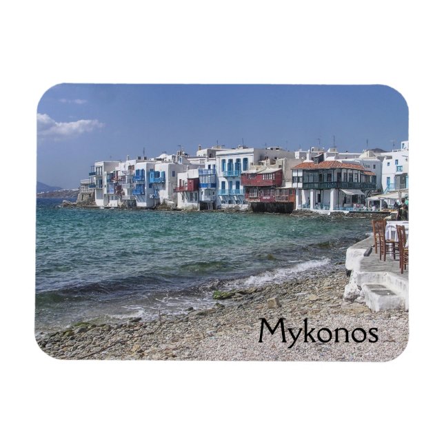 Magnet de la petite Venise Mykonos (Horizontal)