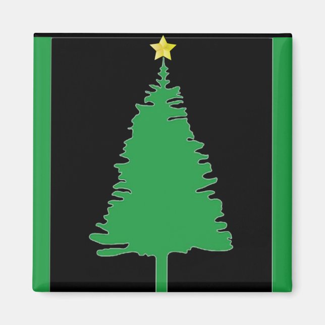 Magnet de l'arbre de Noël (Devant)