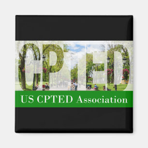 Magnet de l'association américaine CPTED - Parc