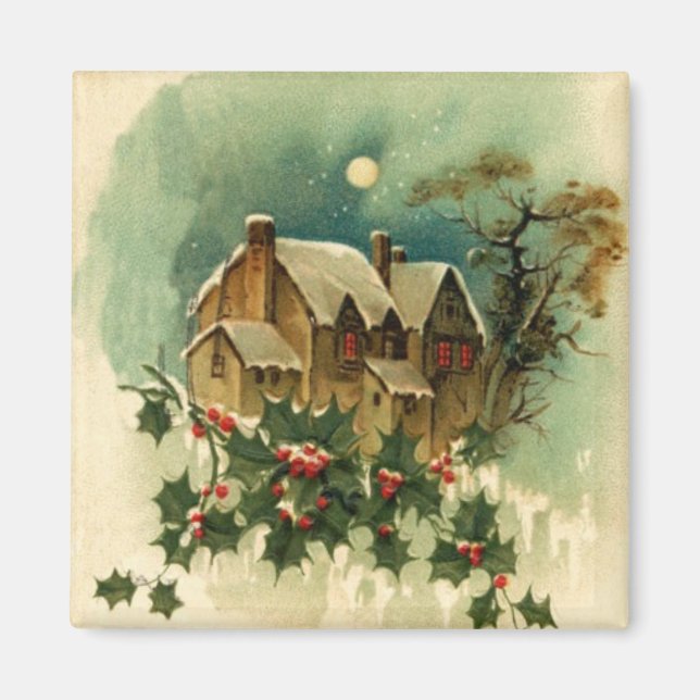 Magnet de l'heure de Noël (Devant)