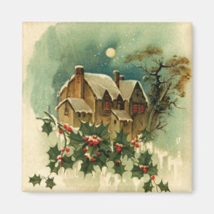 Magnet de l'heure de Noël