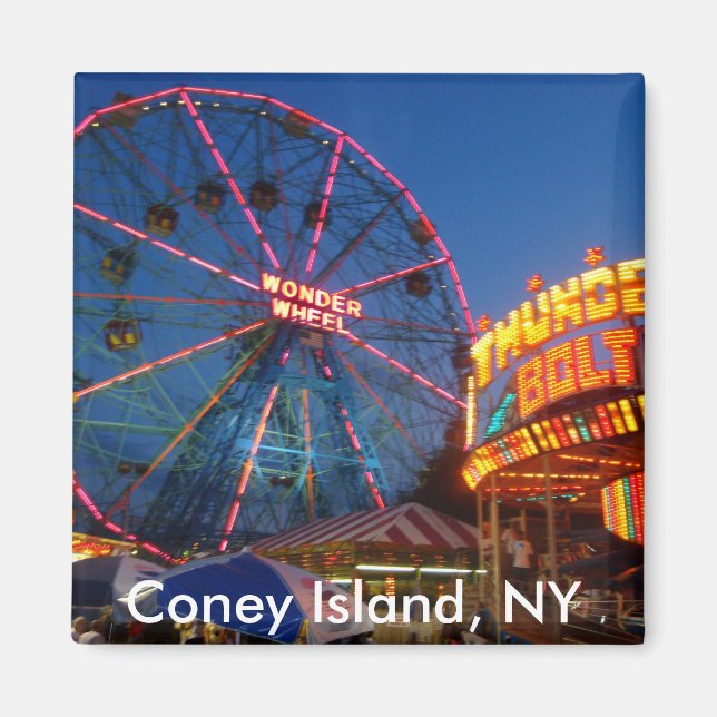 Magnet de l'île Coney (Devant)