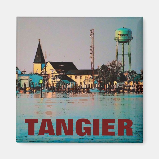 Magnet de l'île de Tanger (Devant)