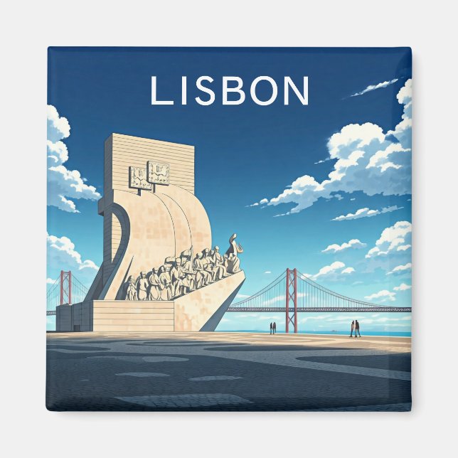 Magnet de Lisbonne (Devant)