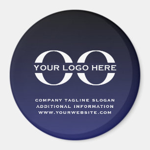 Magnet de logo de la compagnie Navy Blue Custom