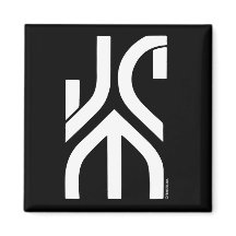 Magnet de logo stylisé JCM