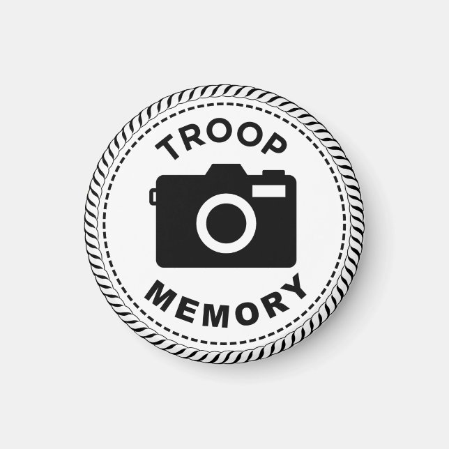 Magnet de mémoire de la troupe IGGPPCamp 2023 (Devant)