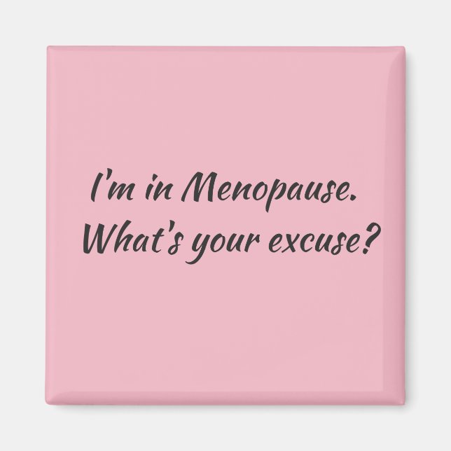 Magnet de ménopause (Devant)