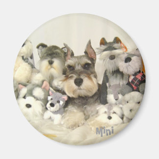 Magnet de mini-Schnauzer CUTE