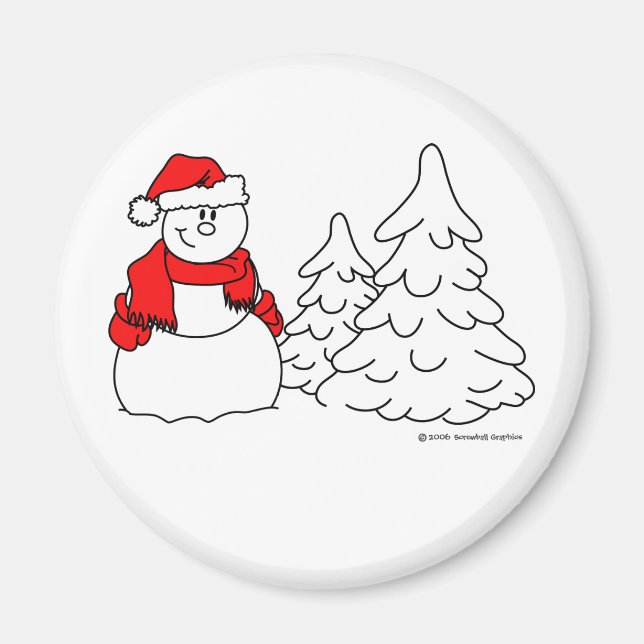 Magnet de neige (Devant)