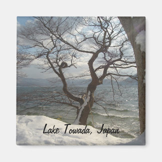 Magnet de neige du lac Towada