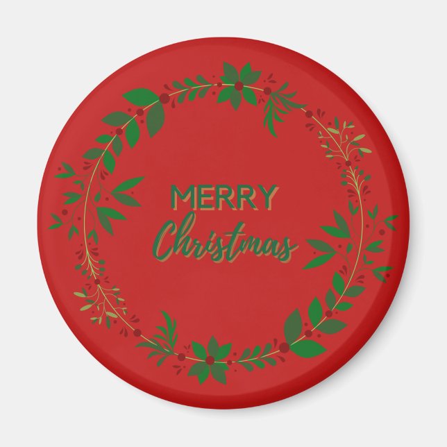 Magnet de Noël (Devant)