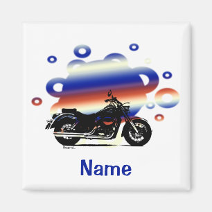 Magnet de nom de la motocyclette