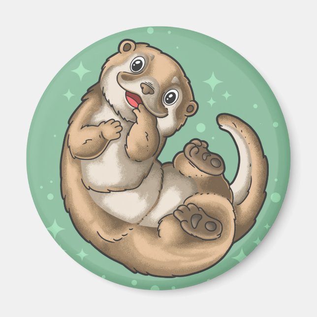 Magnet de Otter mignon (Devant)