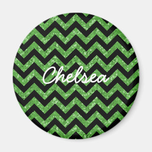 Magnet de Parties scintillant Chevron