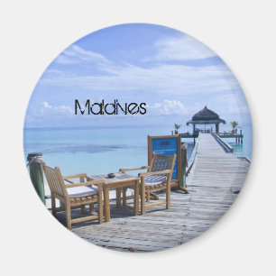 Magnet de plage aux Maldives
