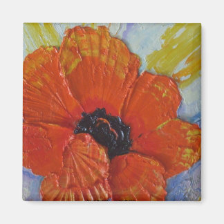 Magnet de Poppy Orange