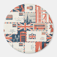Magnet de poste de Londres