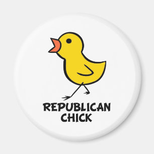 Magnet de poussins républicain