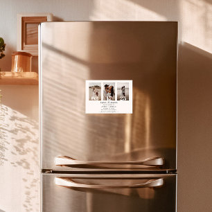 Magnet de rappel de date, Photo Moderne de rappel 