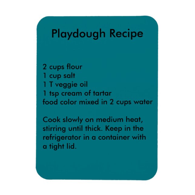 Magnet de recette de lecture (Vertical)