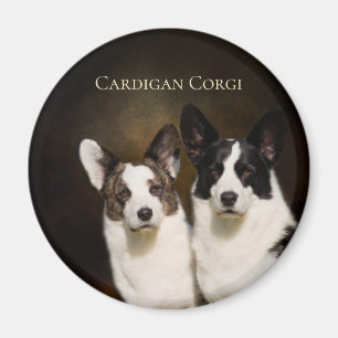 Magnet de réfrigérateur Cardigan Corgi