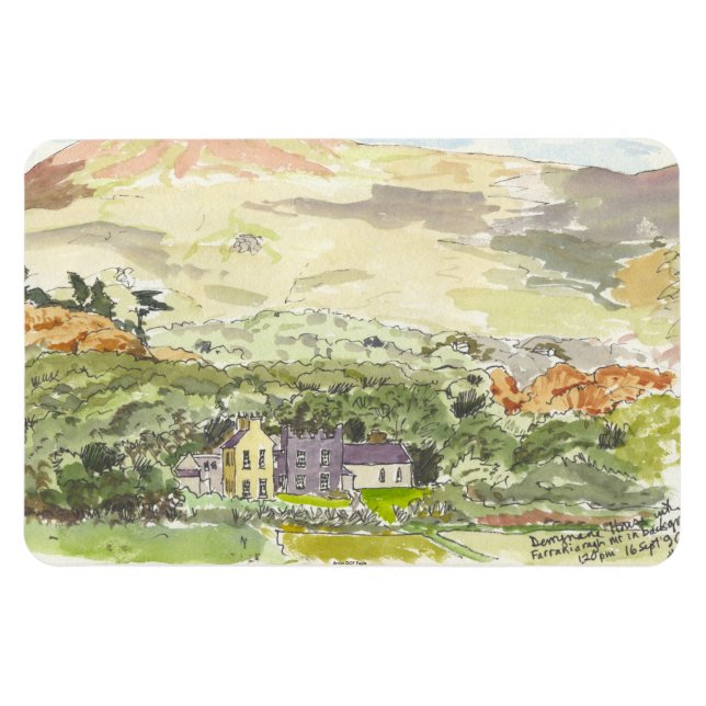 Magnet de réfrigérateur Derrynane House (Horizontal)