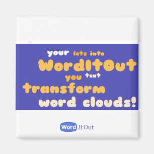 Magnet de réfrigérateur : disposition adaptée