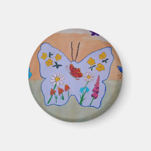 Magnet de rêve papillon