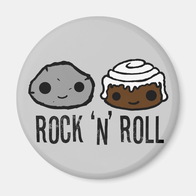 Magnet de rouleaux Rock 'N' (Devant)