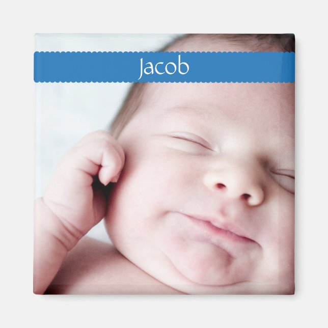 Magnet de ruban (bleu foncé) (Devant)