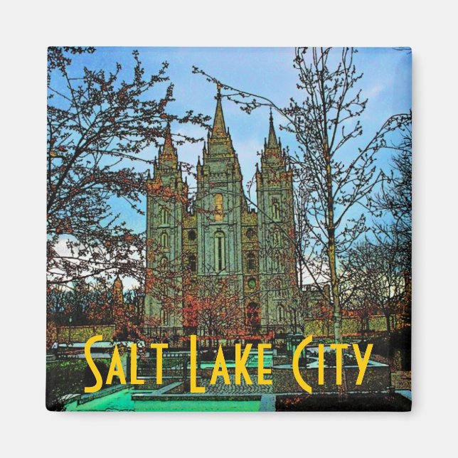 Magnet de Salt Lake City (Devant)