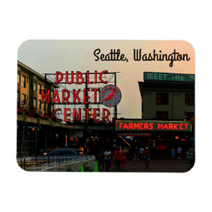 Magnet de Seattle Public Market Center #1