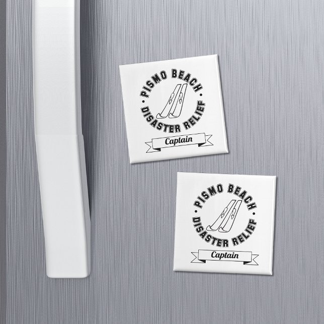 Magnet de secours de la plage de Pismo (Créateur téléchargé)