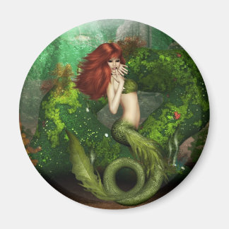 Magnet de sirène rouge haïe