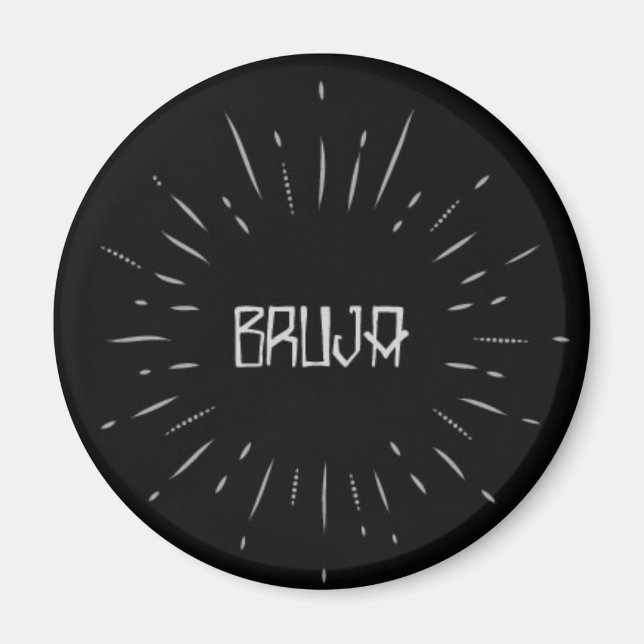 Magnet de sorcière Bruja (Devant)