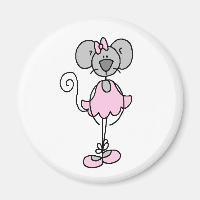 Magnet de souris Ballerina (Devant)