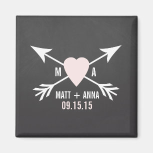 Magnet de tableau de mariage