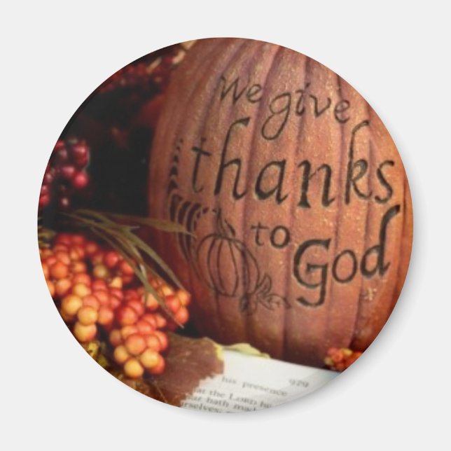 Magnet de Thanksgiving 2012 (Devant)